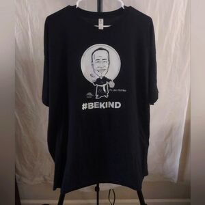 Father Jim Sichko #BEKIND T-shirt Mens size 2XL blk/wh